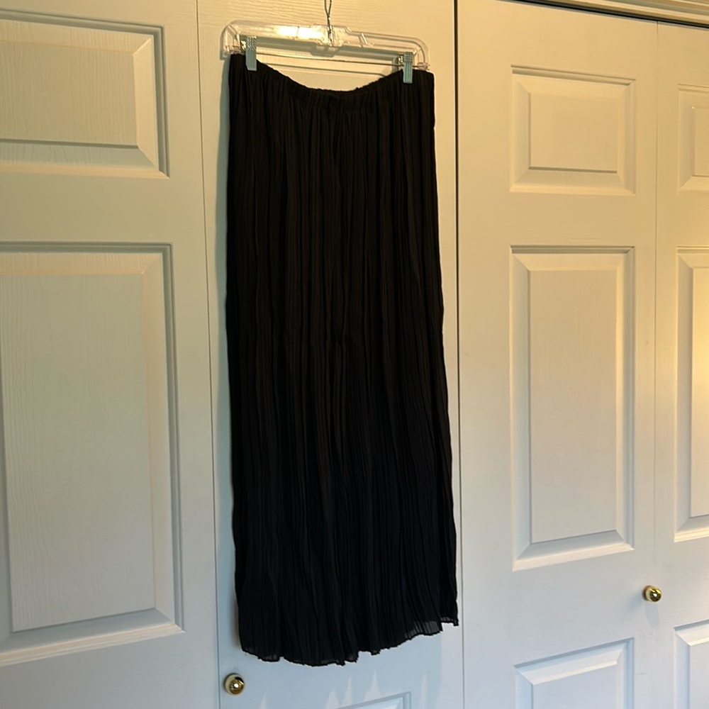 “Working Girl” rayon long skirt